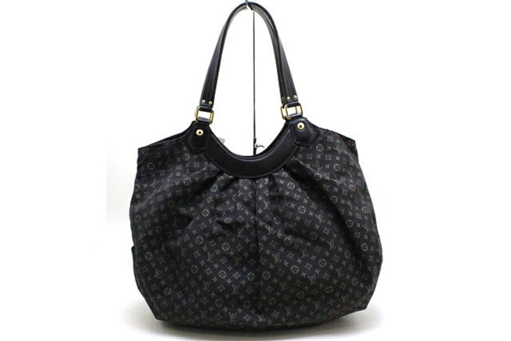 LOUIS VUITTON Fantasy Monogram Idylle Fusain Dark Brown Handbag